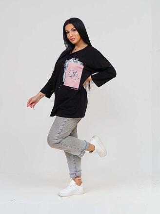 Женская туника мод.1714 / Черный