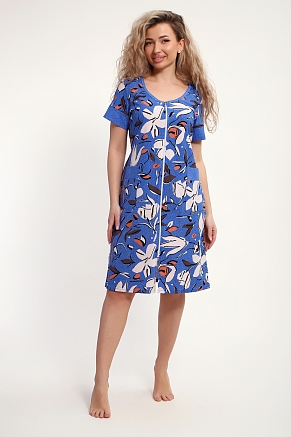 Женский халат 37004 / джинс