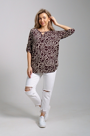 Женская туника 36941 / молочный