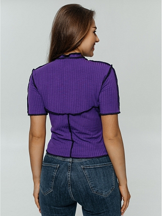 Женская футболка Лия / Фиолетовый