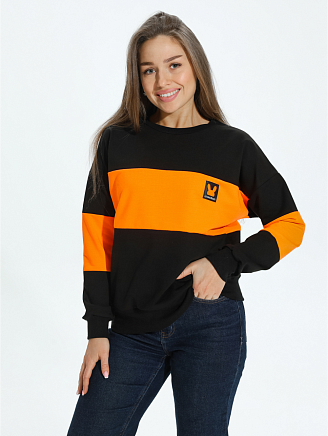 Женская кофта Свобода / Оранжевый