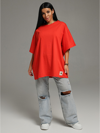 Женская футболка Анита-1 / Алый