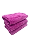 Полотенце махровое Туркмения греческий бордюр / пурпурный 430 г/м2