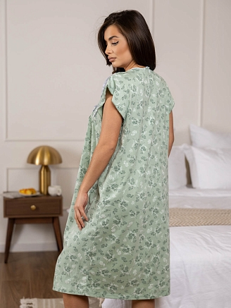 Женская сорочка мод.2071/5 / Зеленый