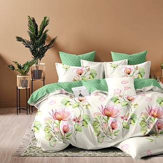 Постельное белье поплин Эксклюзив (молния) / Блайс