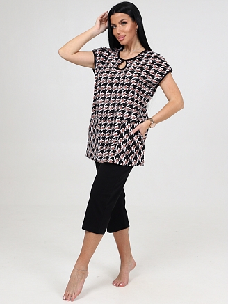 Женский костюм Дачный КК-2479 / Гусиные лапки