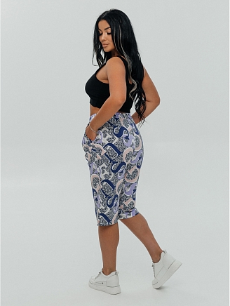 Женские бриджи Дачница плюс / Фиолетовый