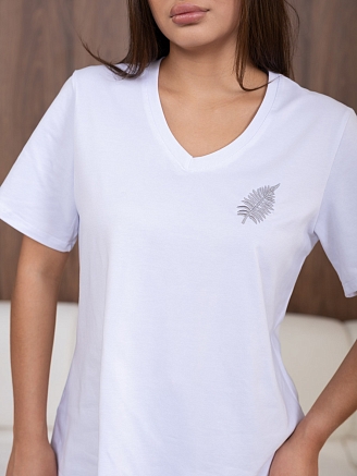 Женская футболка мод.2147 / Белый