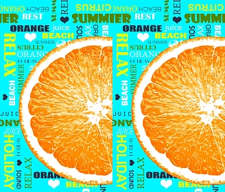 Полотенце банное вафельное №333 / Санрайз