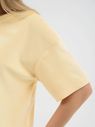 Женский костюм "Милана" (шорты) 2158-В / Желтый