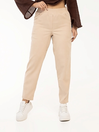 Женские брюки мод.1440/21 / Бежевый