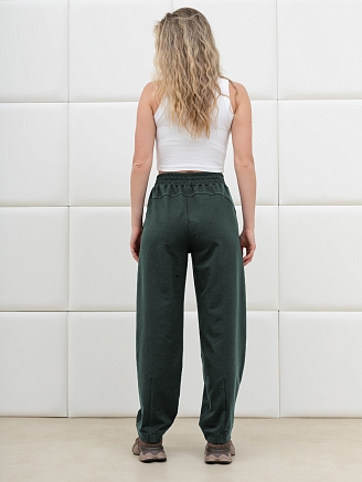 Женские брюки Бейс Б-077 / зелёный