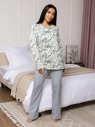 Женская пижама мод.1759/11 / Хаки