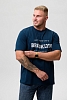 Мужская футболка 8503/1 / изумруд+бруклин №8