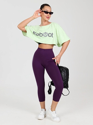 Женские капри Баланс / баклажан