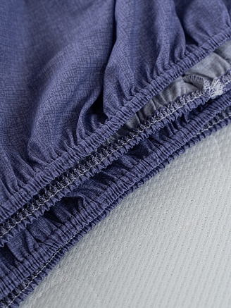 Постельное белье поплин Иваново (без пододеяльника) / Лаванда