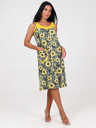 Женский сарафан Матрешка-2 СК-2206 / Подсолнух