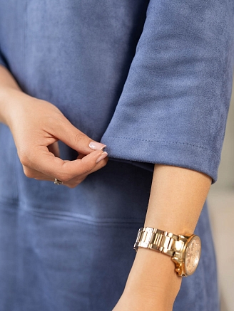 Женское платье мод.1446/2 / Синий